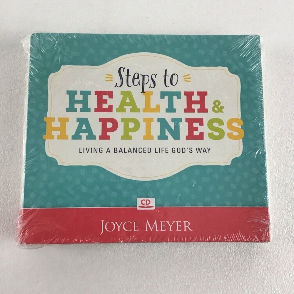 Steps To Health & Happiness CD Set Living A Balanced Life God's Way Joyce Meyer - Picture 1 of 6